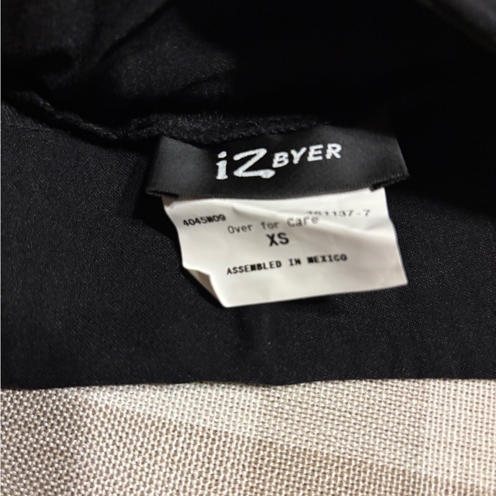 Iz Byer Black Bandage Mini Skirt - Picture 5 of 6